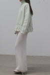 SWAYING/KNIT Seamless Mohair Pants-Double Layer SW211XZ04